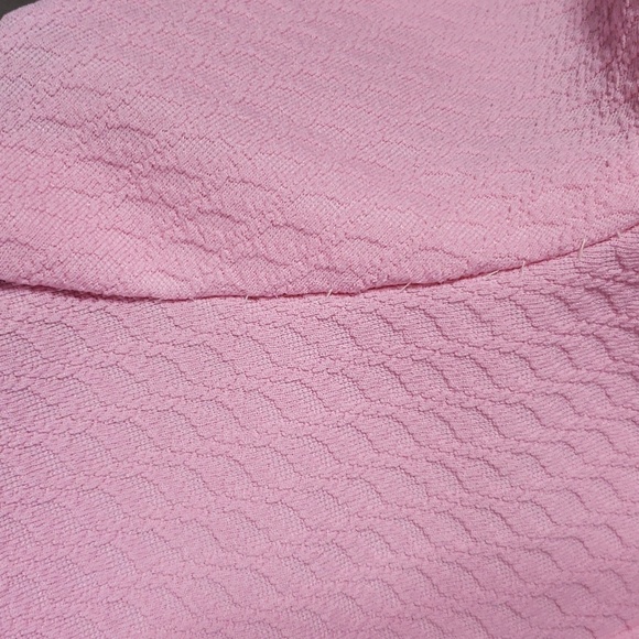 Vintage 60s pink barbie pleated drop waist dress size small/medium - Picture 12 of 14